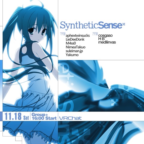 SyntheticSense vol.2 flyer
